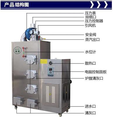 旭恩小型100KG生物質(zhì)蒸汽鍋爐 節(jié)能環(huán)保的綠色能源先鋒